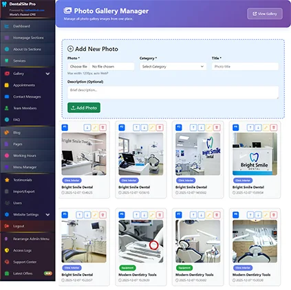 Photo Gallery Manager